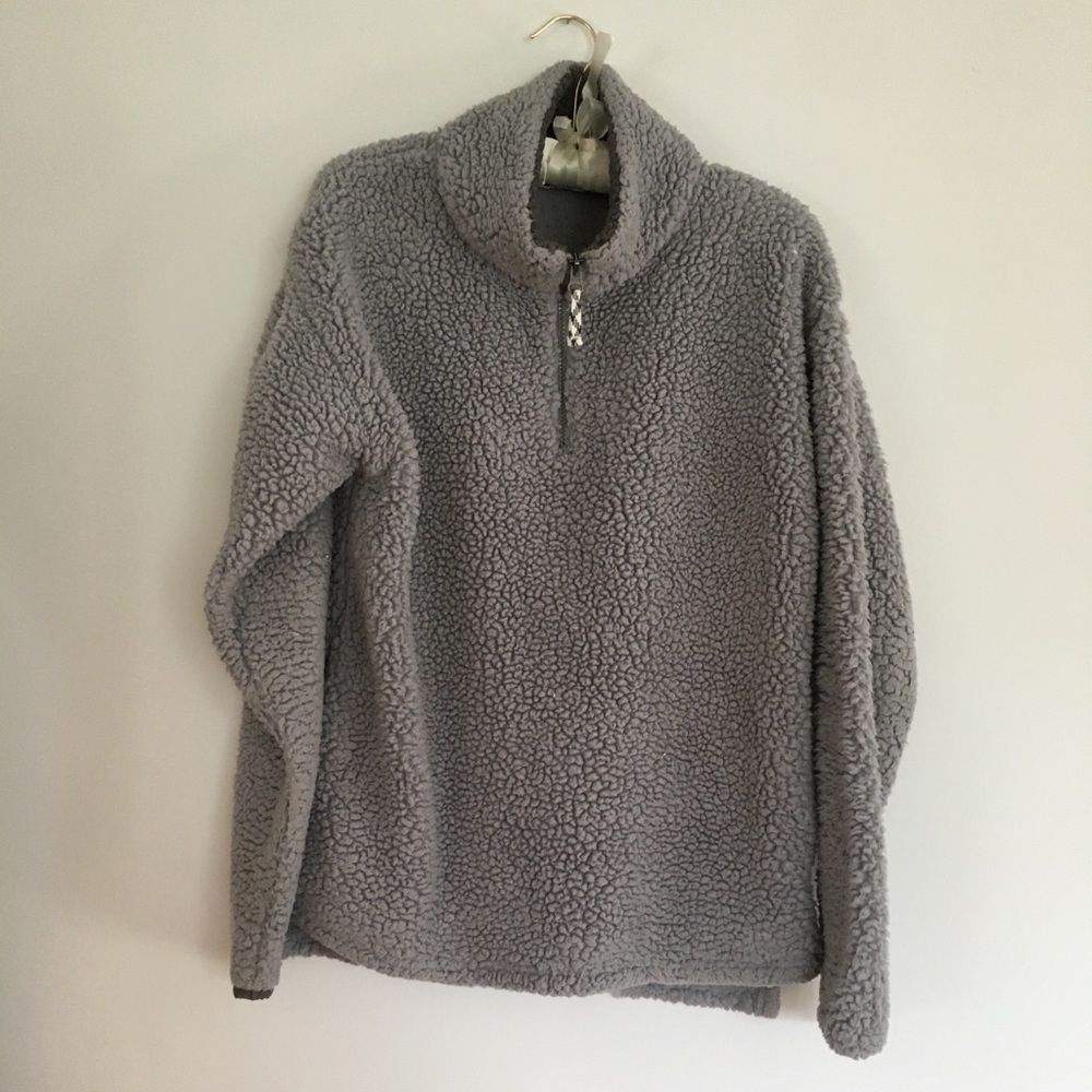 🌻Sherpa 1/4 zip top